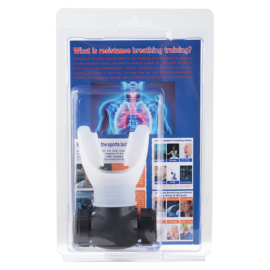 Pulmonary capacity functional breathing trainer