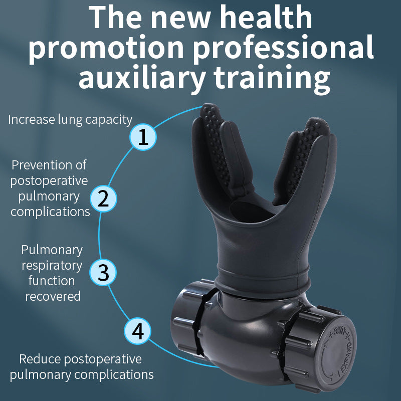 Pulmonary capacity functional breathing trainer